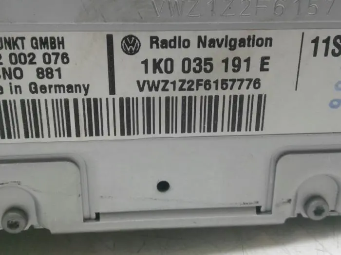 Radio CD Speler Volkswagen Touran