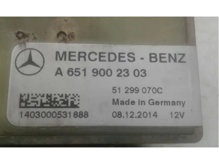 Voorgloei Relais Mercedes A-Klasse