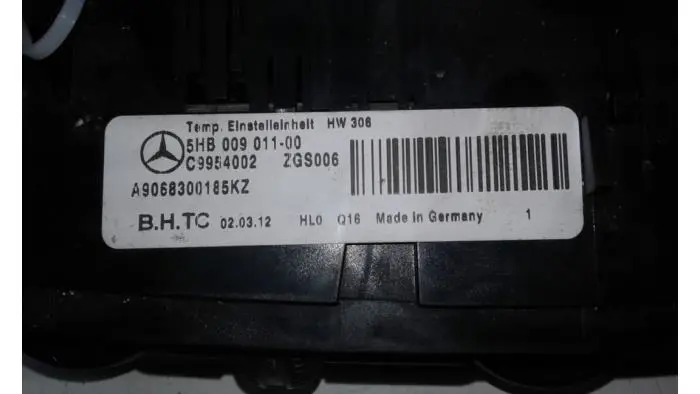 Kachel Bedieningspaneel Mercedes Sprinter