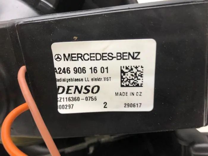 Kachel Ventilatiemotor Mercedes B-Klasse