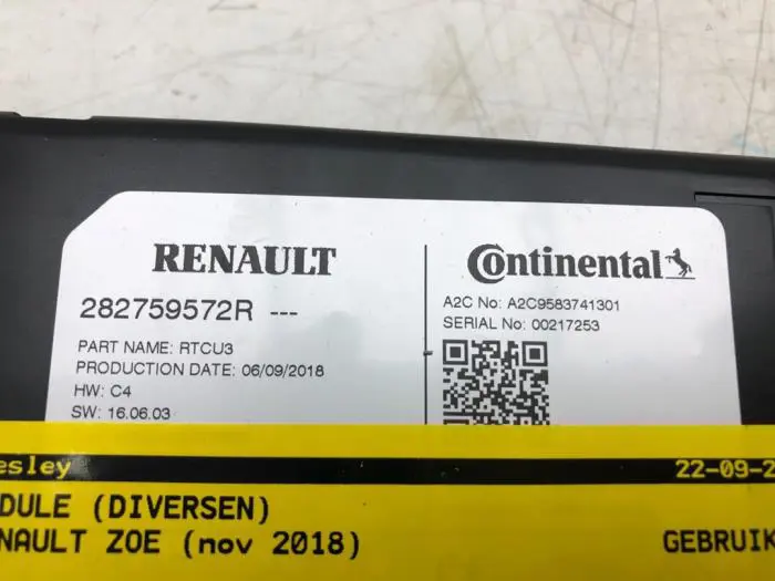 Module (diversen) Renault ZOE